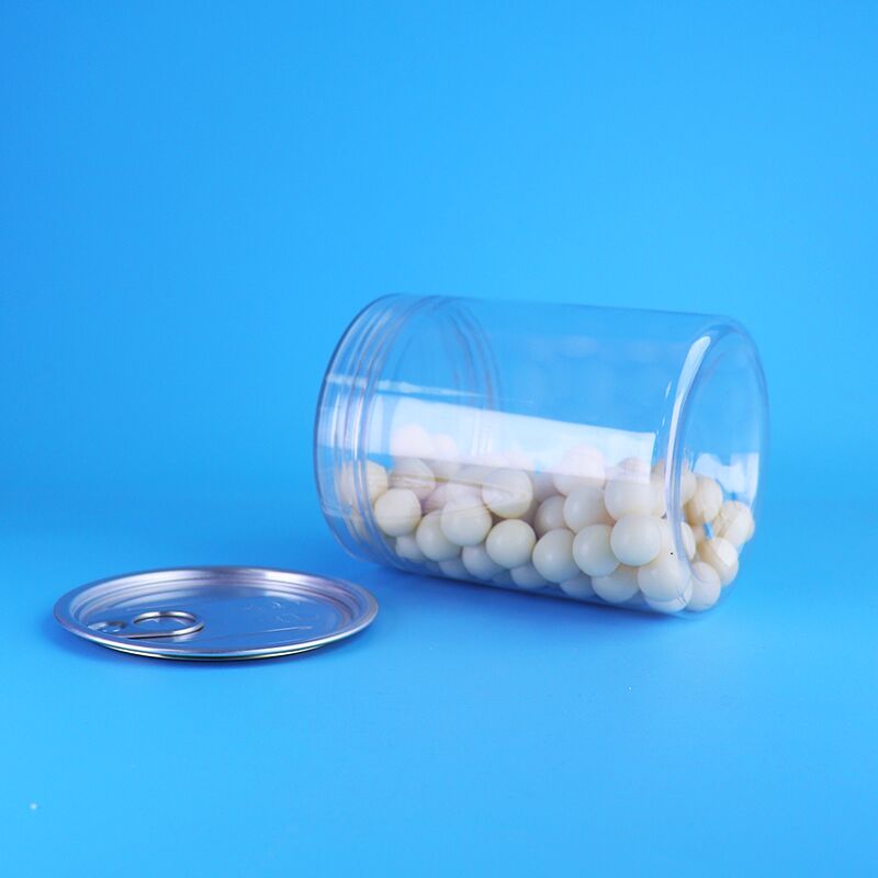 ขวดโหลพลาสติก PET ปลอดสาร BPA ป้องกันการรั่วซึม พร้อมดีไซน์สั่งทำพิเศษสำหรับบรรจุอาหารและจัดเก็บ