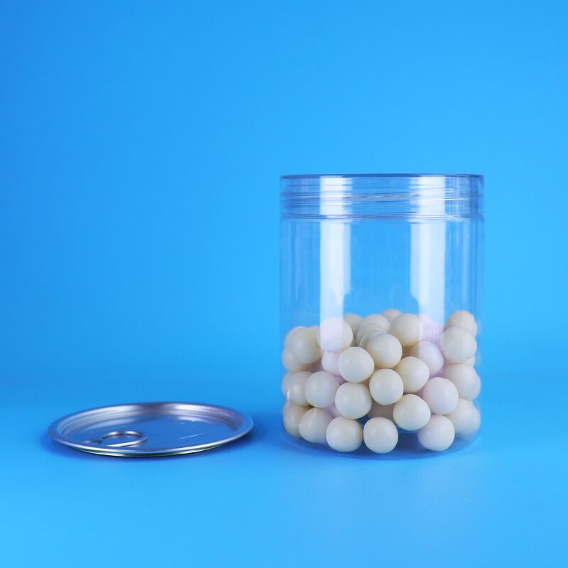 ขวดโหลพลาสติก PET ปลอดสาร BPA ป้องกันการรั่วซึม พร้อมดีไซน์สั่งทำพิเศษสำหรับบรรจุอาหารและจัดเก็บ