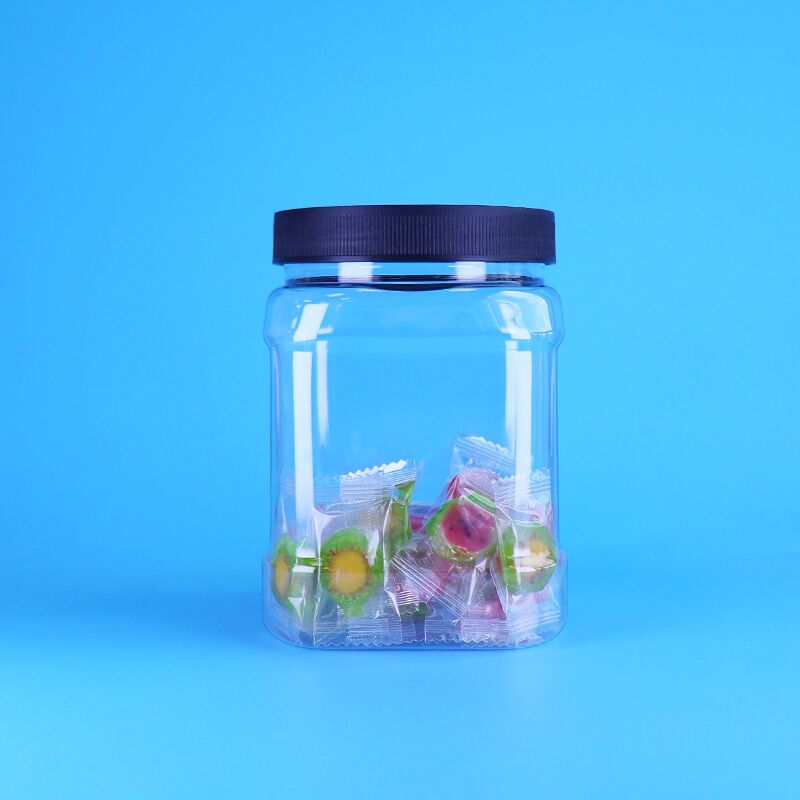 BPA ฟรี การออกแบบที่กําหนดเอง กระป๋อง PET กันรั่วสําหรับการเก็บอาหารและบรรจุพลาสติก