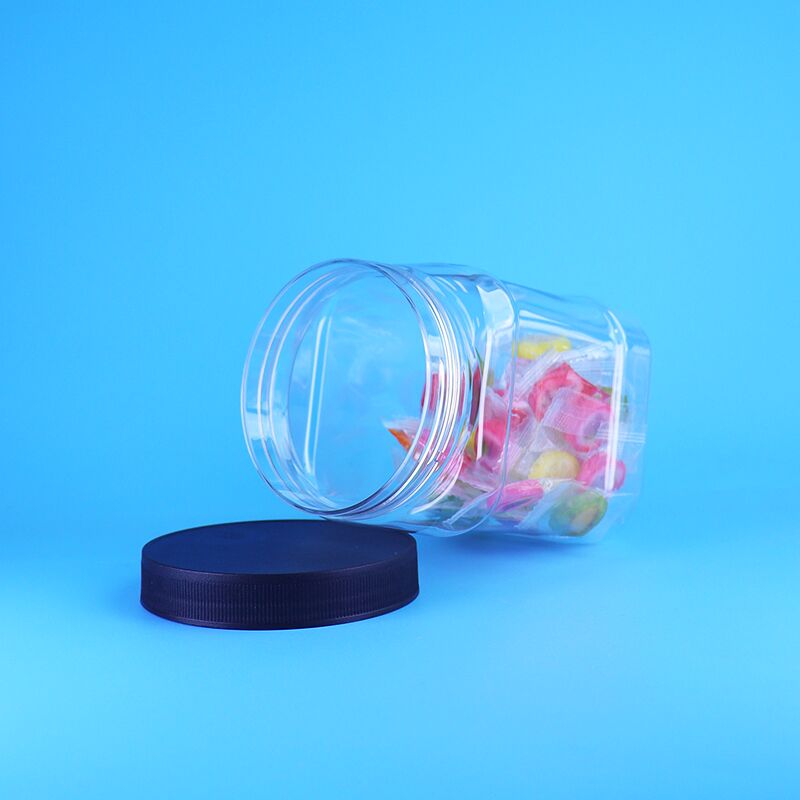 BPA ฟรี การออกแบบที่กําหนดเอง กระป๋อง PET กันรั่วสําหรับการเก็บอาหารและบรรจุพลาสติก