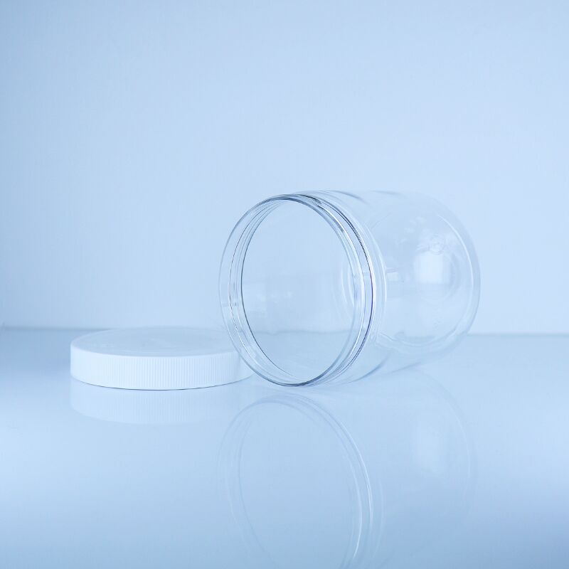 โหล PET บรรจุภัณฑ์จำนวนมากสำหรับบิสกิต ขนมหวาน และวอลนัท พร้อมฝาเกลียว