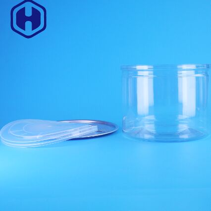 ปิดดี กระป๋องพลาสติก PET ใส พร้อมฝาเปิดง่าย สําหรับผลไม้แห้ง