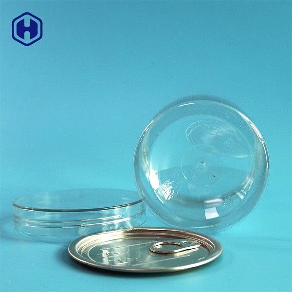 สกรูชนิดฝากระป๋องพลาสติกใส 16OZ 500ML พร้อมอลูมิเนียม EOE