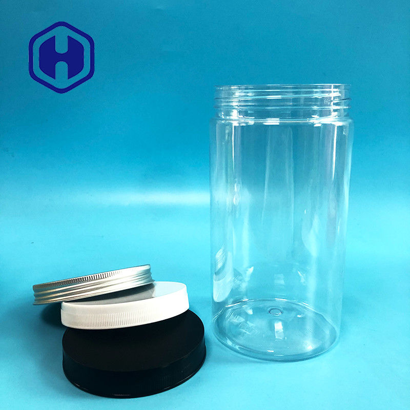 ข้าวโพดคั่วอัลมอนด์เมล็ดกาแฟขวดพลาสติกกันรั่วพร้อมฝาเกลียว Screw