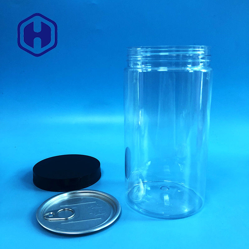 ข้าวโพดคั่วอัลมอนด์เมล็ดกาแฟขวดพลาสติกกันรั่วพร้อมฝาเกลียว Screw