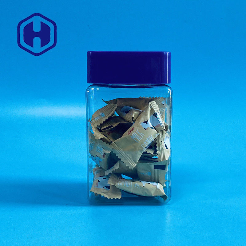 ขวดพลาสติกกันรั่วขนาด 16 ออนซ์สำหรับเนื้อแห้งไหมขัดฟันเนื้อปลาชีสสติ๊ก