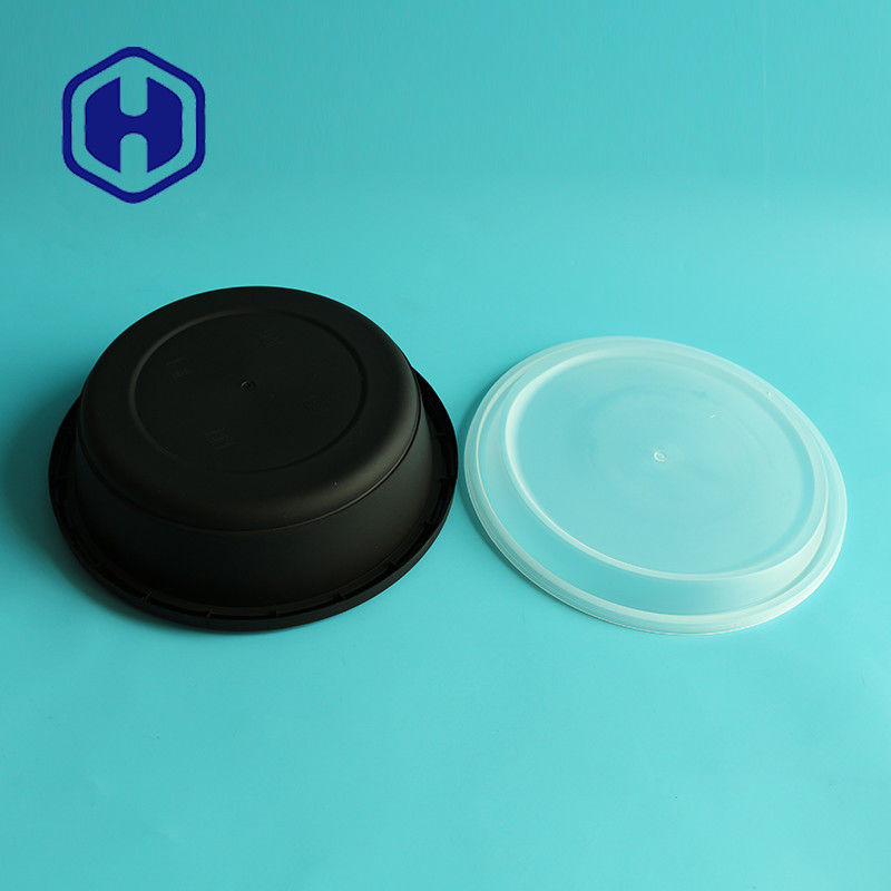 ชามอาหารพลาสติกร้อนเย็นสำหรับงานหนัก Airtight 37oz Take Out Meal Prep Container