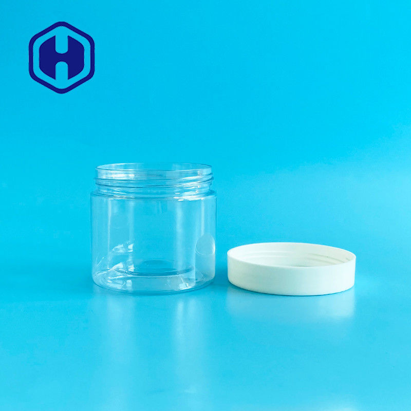 ขวดเครื่องสำอางพลาสติกใสขนาด 180 มล. 6 ออนซ์บำรุงผิวครีมพอกหน้าเจลสครับที่เก็บ