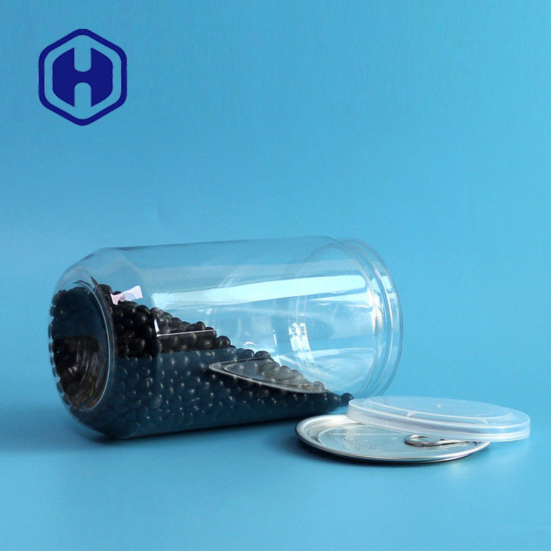 30.7oz 900ml กระป๋องพลาสติกใสแบบตรง 307 # ถั่วลันเตาดิบอินทรีย์ถั่วข้าวโพดคั่ว