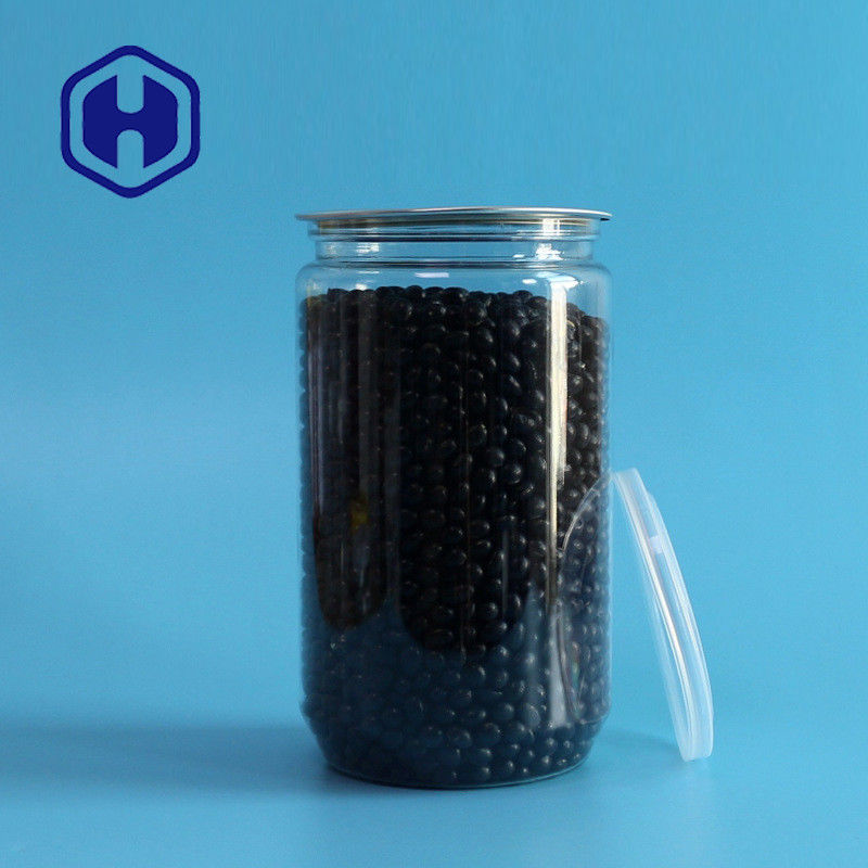 30.7oz 900ml กระป๋องพลาสติกใสแบบตรง 307 # ถั่วลันเตาดิบอินทรีย์ถั่วข้าวโพดคั่ว