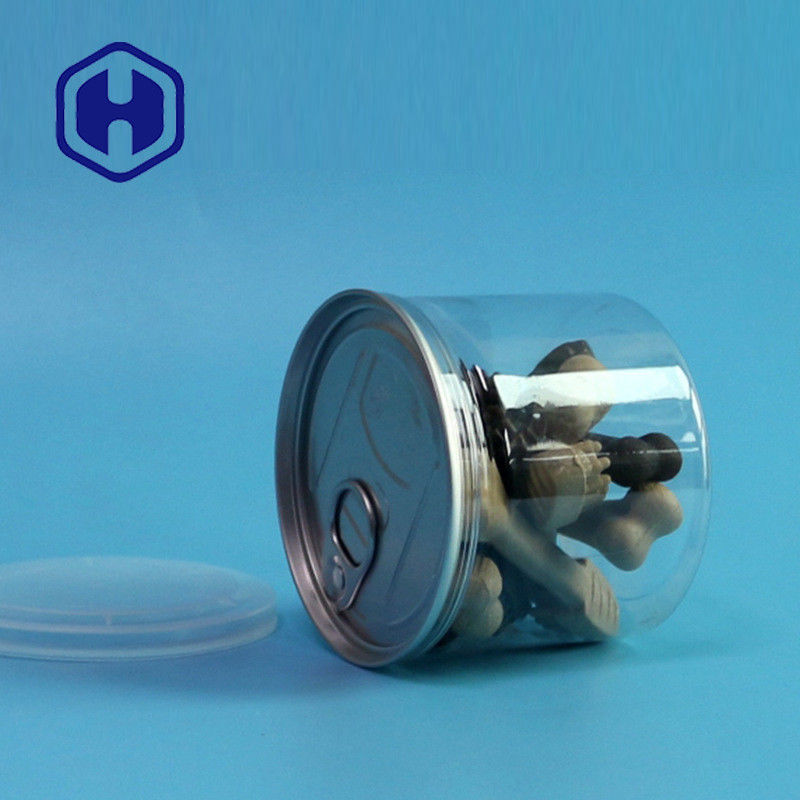 307 # 280 มล. กระป๋องพลาสติกใส PET EOE ฝากระป๋องอาหารทะเลคาเวียร์ขิงวอลนัทอัลมอนด์