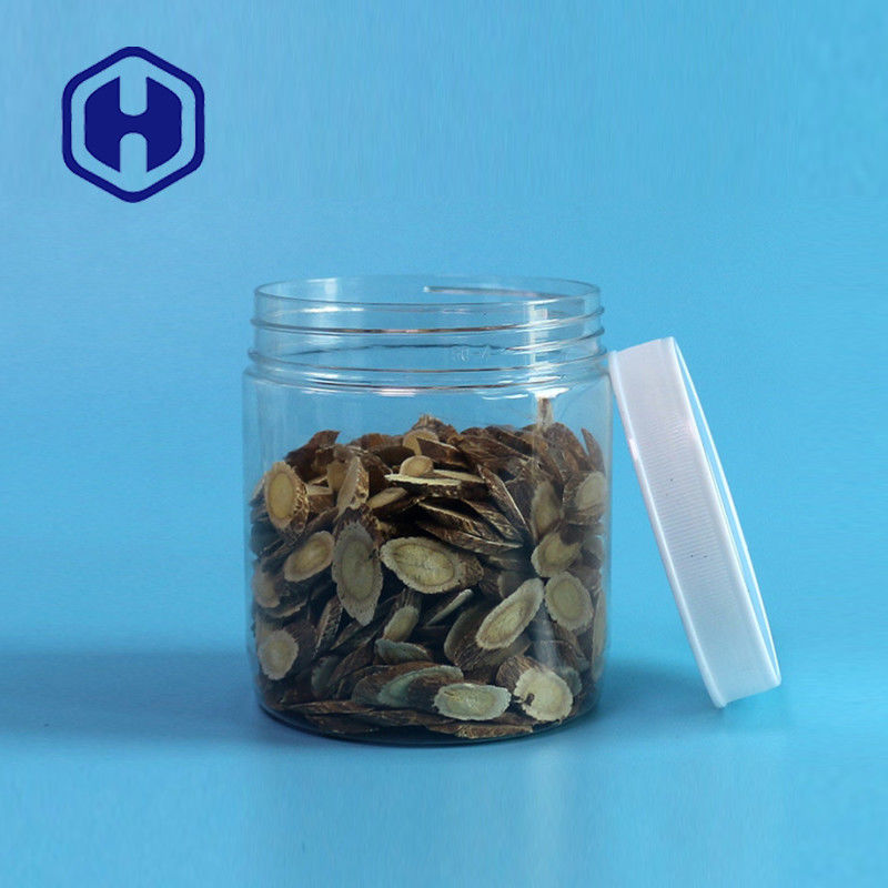 รอบ 510 มล. 87 มม. รั่วขวดพลาสติกกันหมากฝรั่งหมากฝรั่ง PET ที่เก็บขวด