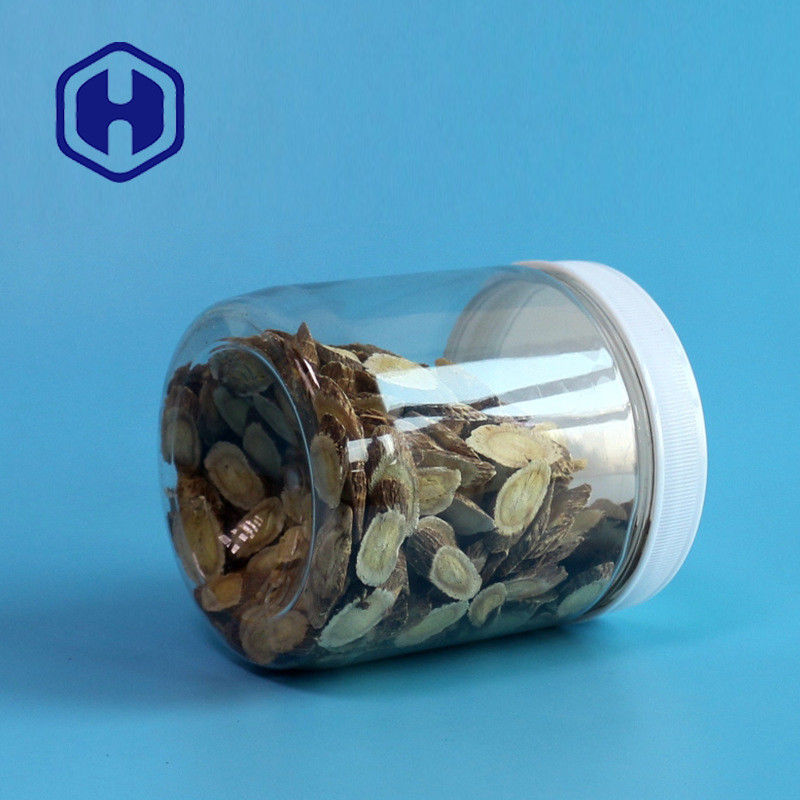 รอบ 510 มล. 87 มม. รั่วขวดพลาสติกกันหมากฝรั่งหมากฝรั่ง PET ที่เก็บขวด