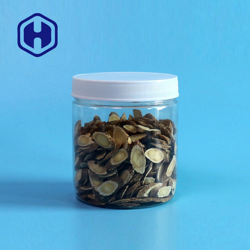 รอบ 510 มล. 87 มม. รั่วขวดพลาสติกกันหมากฝรั่งหมากฝรั่ง PET ที่เก็บขวด