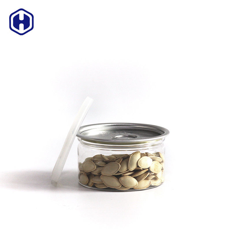 100ml 3.5g กระป๋องพลาสติกใสสมุนไพรแห้ง EOE 211 # 38mm ความสูง PET Tuna Can