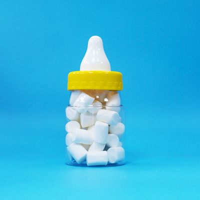 เกรดอาหารโปร่งใส PET พลาสติก ปิดกระป๋องสกรู Cap สําหรับอาหารขนมหวาน Cookies