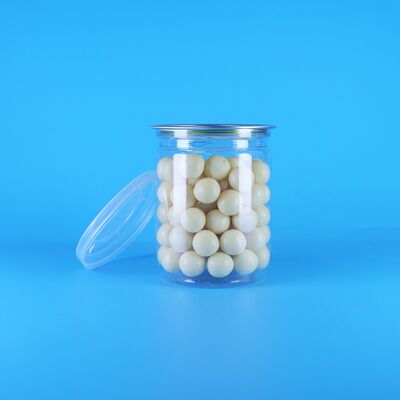 ง่าย เปิดฝา ผงป่าธรรมชาติ อาหารแห้ง พลาสติกโปร่งใส PET ป๊อปคอร์น