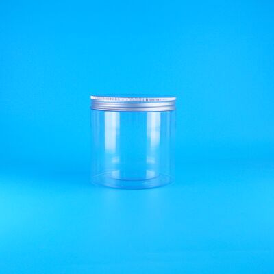 กระปุก PET ใส พลาสติก ฝาเปิดง่าย อาหาร กาแฟ ลูกอม คุกกี้ ชากุหลาบ