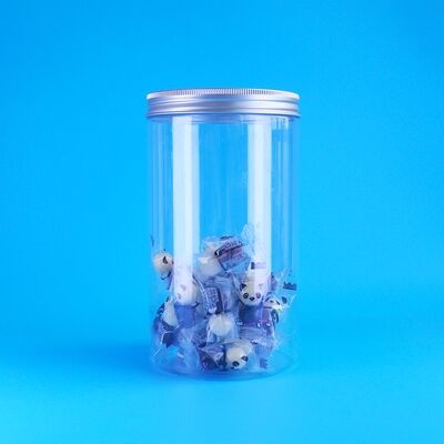 คุกกี้ข้าวฟ่างแครนเบอร์รีกระจ่างใส ป้องกันการรั่วซึม เมล็ดแตงโมแกะเปลือก ขวด PET ทรงกลม ฝาเกลียว