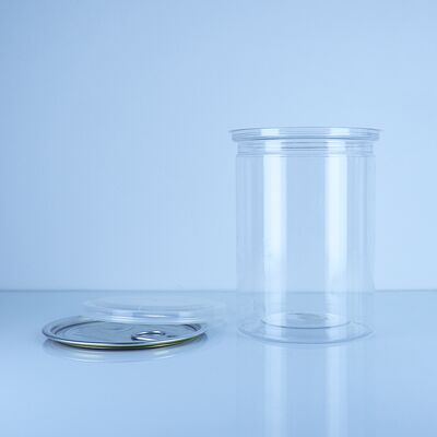 ใส่อาหารผ่านกระจก PET บิสกิต เค้กหวาน มะเขือเทศ สามารถเปิด PE ง่าย