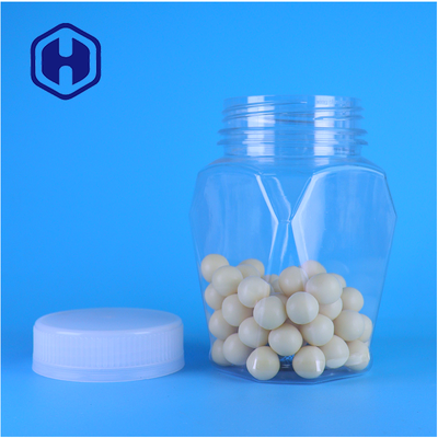PET Transparent Plastic Fruit Puree Coulis Container With Twist Lid ODM Food Grade
